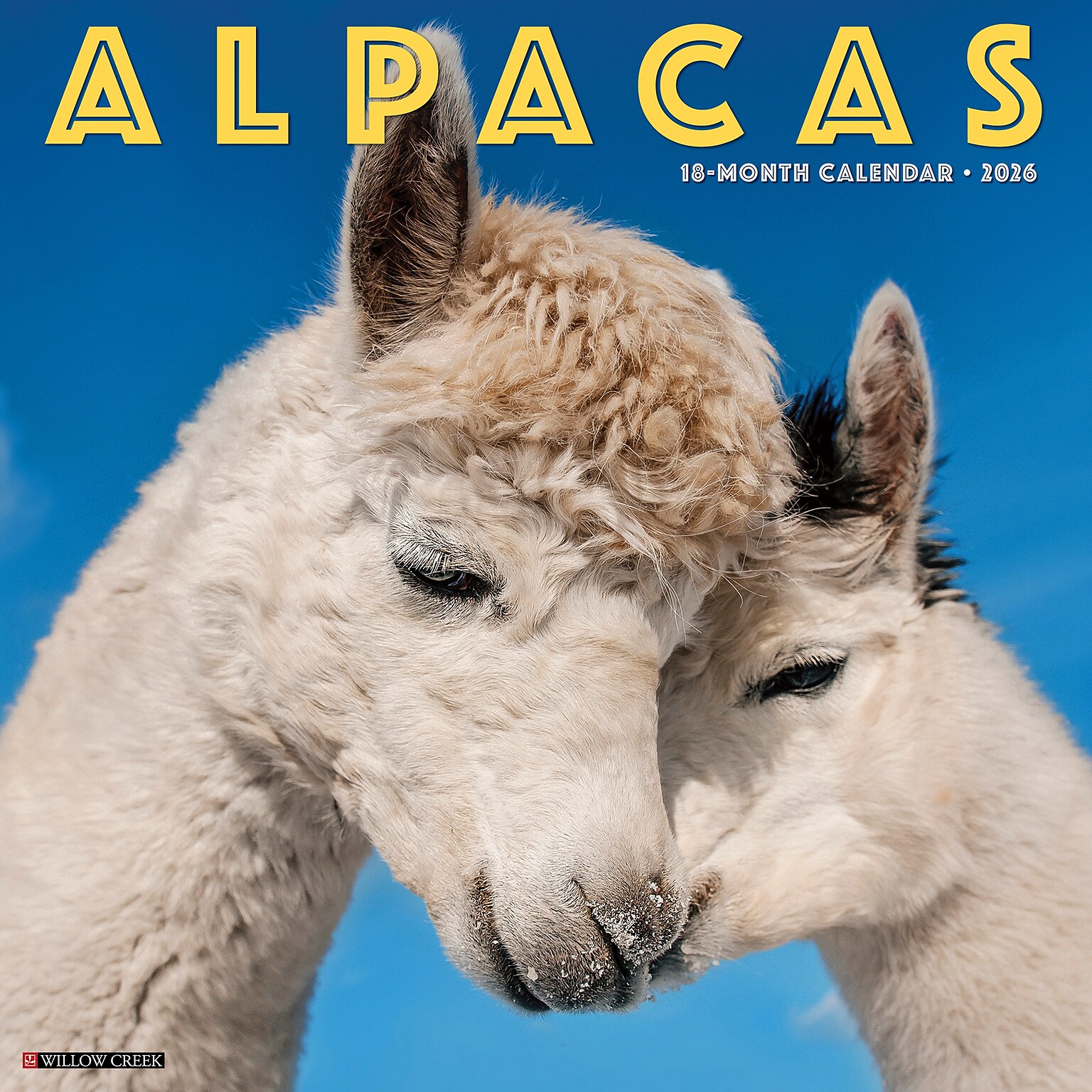 2026 Willow Creek Alpacas 12 x 12 Monthly Wall Calendar (49792)