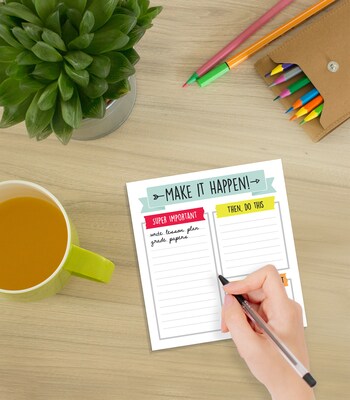 Carson-Dellosa Aim High Notepad Set, Multicolored (145398)