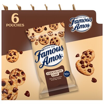 Famous Amos Wonders From the World Chocolate Cookies, 3 oz., 6/Box (FEU05908)