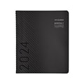 2024 AT-A-GLANCE Contemporary 9 x 11 Monthly Planner, Charcoal (70-260X-45-24)