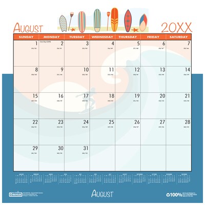 2027 House of Doolittle Seasonal Holiday 12" x 12" Monthly Wall Calendar (338-27)