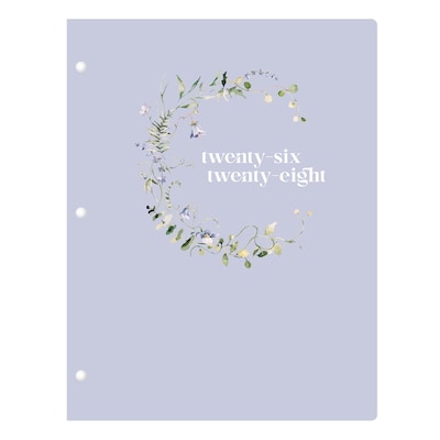 2026-2027 Blue Sky Acacia 8 x 11 Academic Year Monthly Planner, Plastic Cover (159454)