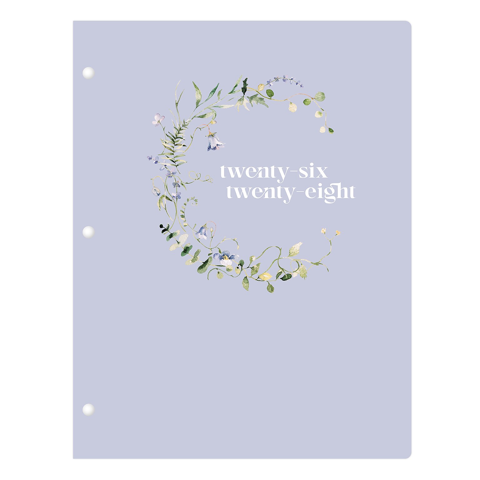 2026-2027 Blue Sky Acacia 8 x 11 Academic Year Monthly Planner, Plastic Cover (159454)