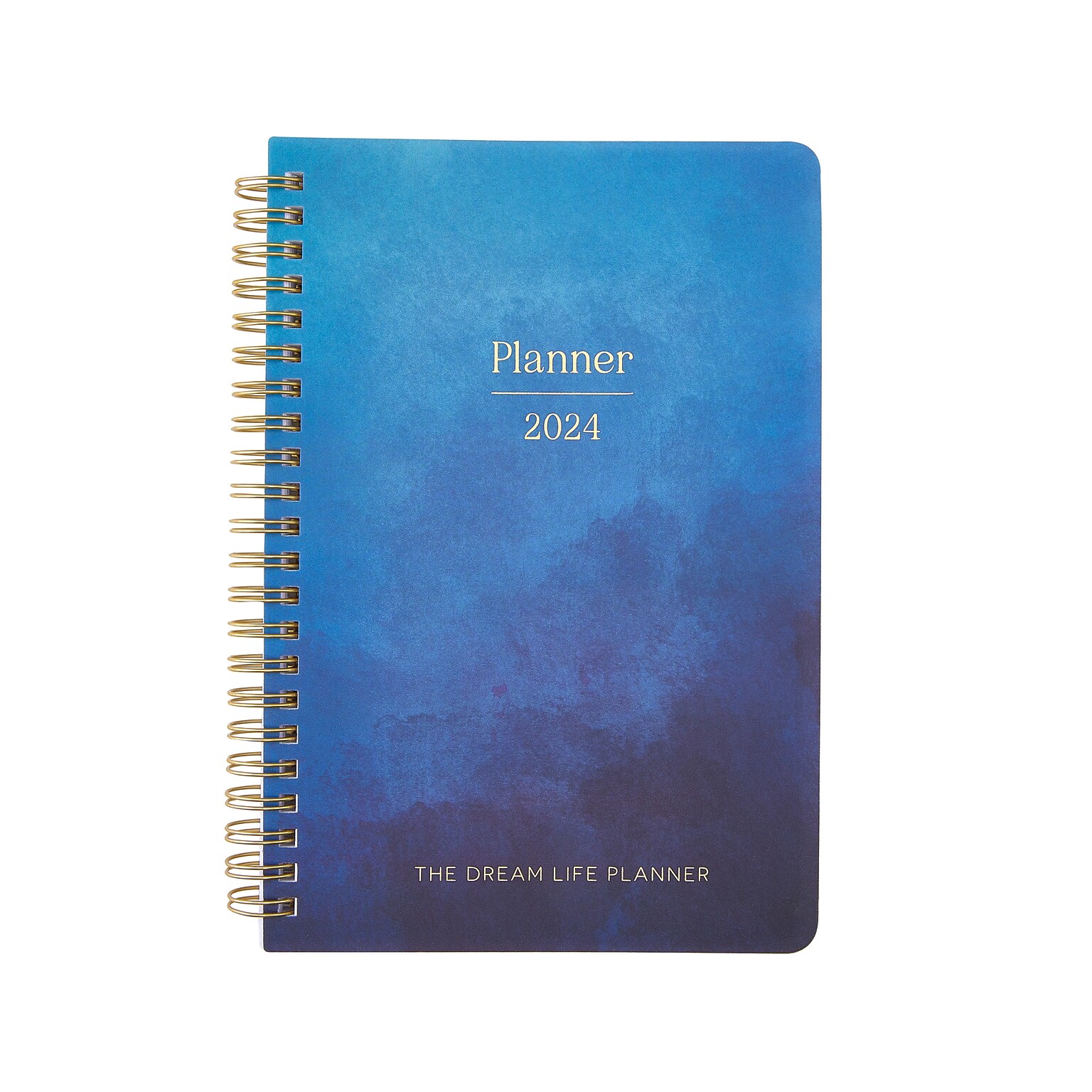 2024 Eccolo 5 x 8 Weekly Planner, Blue Ombre (RY24-401G)