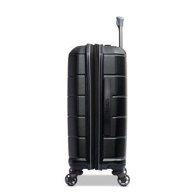American Tourister Stratum 2.0 22" Hardside Carry-On Suitcase, 4-Wheeled Spinner, Jet Black  (142348-1465)