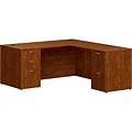 HON Mod 66W L-Shaped Double-Pedestal Desk, Russet Cherry (HLPL6672LDESKRC1)