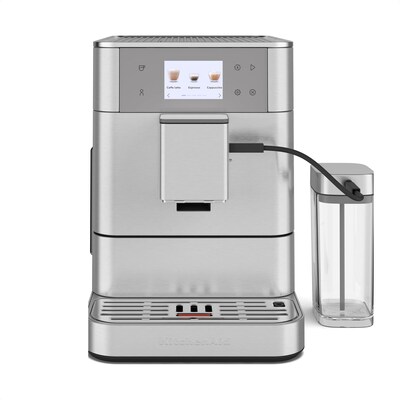 KitchenAid KF7 Pump/Automatic Espresso Machine, Brushed Stainless (KES8557SX)