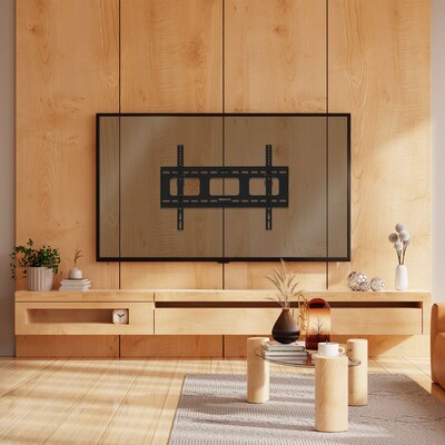Mount-It! Low-Profile Tilting TV Wall Mount for 37"-80" Flat Screen TVs (MI-318B)