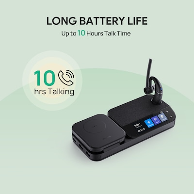Yealink BH71 Wireless Bluetooth Mono Earbuds, UC Certified (BH71 WORKSTATION)