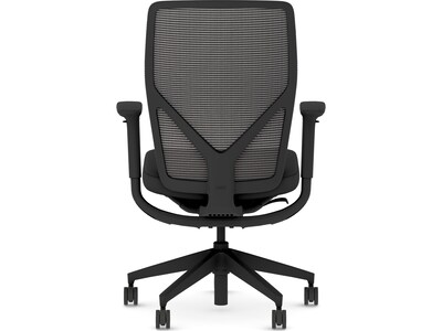 HON Flexion Fabric/Mesh Swivel Task Chair, Black (HFXT1.F0.STC.A.H.IM.CU10.NL.SB.T)