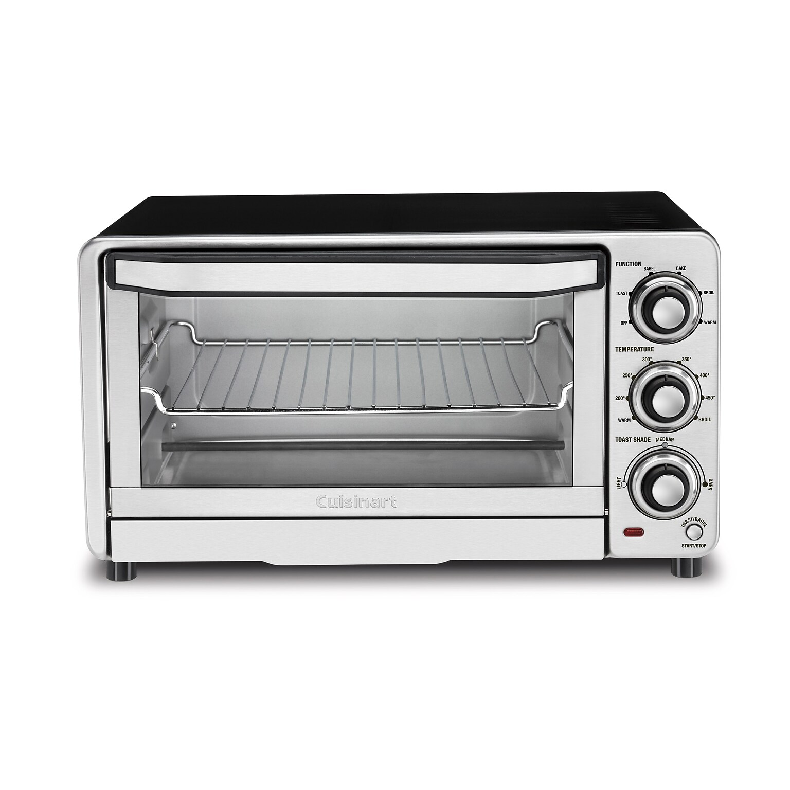 Cuisinart Classic 6 Slices Toaster Oven Broiler, Silver (TOB40NNAS)