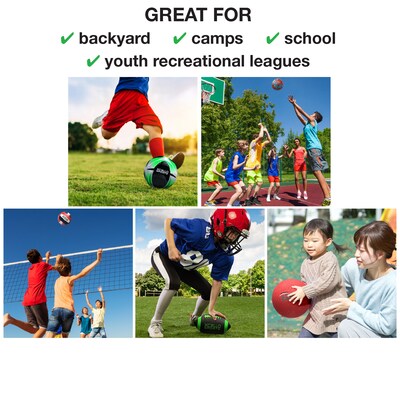 Xcello Sports Multisport 5-Ball Assortment Set, Assorted Colorful Colors (XS-MULTI-5-AST2)