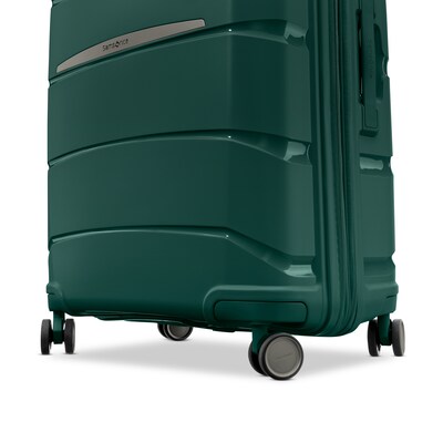 Samsonite Outline Pro 12.5" Hardside Suitcase, 4-Wheeled Spinner, Emerald Green (137395-1327)