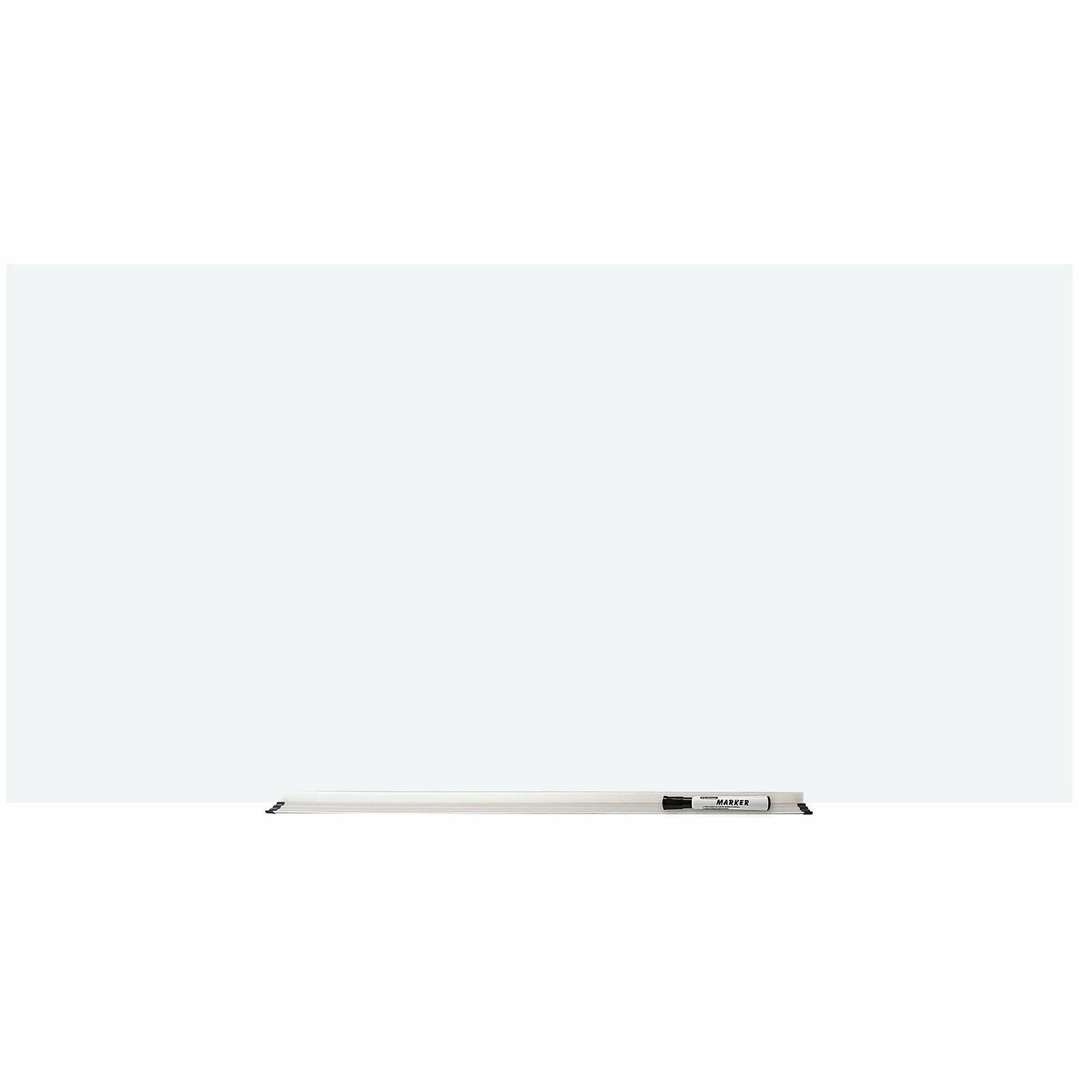 Lorell Magnetic Glass Dry Erase Board, 6 x 4 (LLR55666)