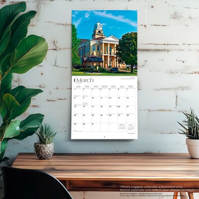 2026 BrownTrout Buckeye State Ohio Places 12" x 12" Monthly Wall Calendar (9798330704958)
