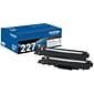 Brother TN-227 Black High Yield Toner Cartridge, Up to 3,000 Pages, 2/Pack   (TN2272PK)