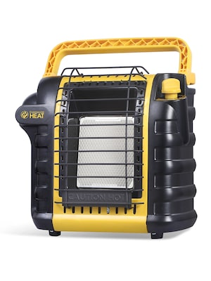 Commercial Heat 9000 BTU Portable Outdoor Radiant Propane Patio Heater, Yellow (CHP9000Y)