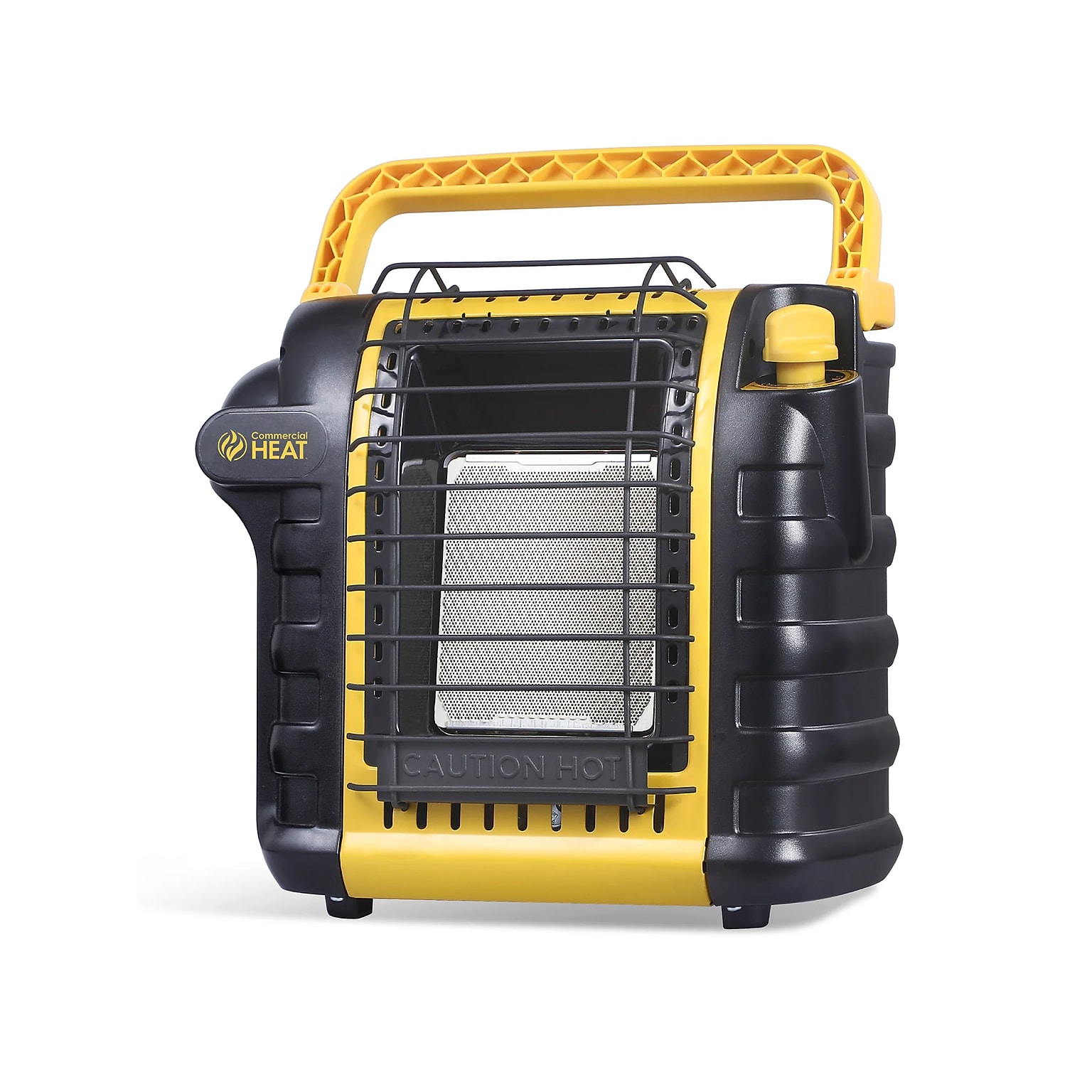 Commercial Heat 9000 BTU Portable Outdoor Radiant Propane Patio Heater, Yellow (CHP9000Y)