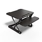 Union & Scale™ FlexFit™ 27" Manual Adjustable Desk Converter, Black (UN44901-CC)