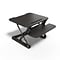 Union & Scale™ FlexFit™ 27 Manual Adjustable Desk Converter, Black (UN44901-CC)