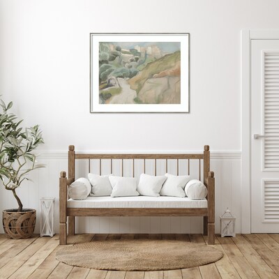 Amanti Art Afternoon Forest Hike by Urban Road Wood Framed Wall Art Print, 41 x 33 (A42677390667)