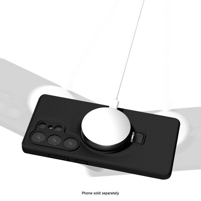 SaharaCase Venture Phone Case with for Galaxy S25 Ultra, Shock Absorbing, Scorpion Black (CP00761)