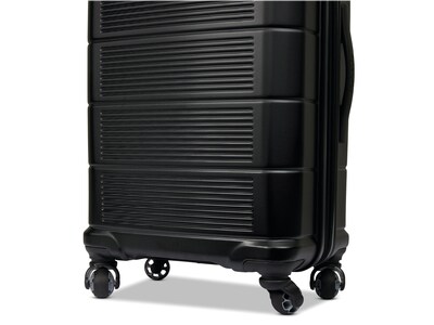 American Tourister Stratum 2.0 22" Hardside Carry-On Suitcase, 4-Wheeled Spinner, Jet Black (142348-1465)