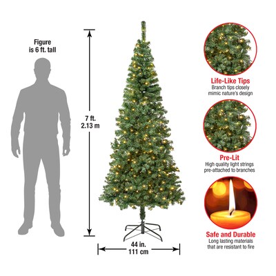 National Tree Company Linden Spruce Artificial Christmas Trees (LIN8-304L-75)