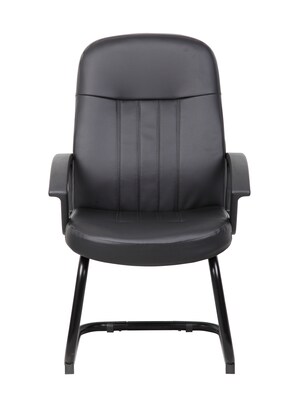 Boss Office Products Leather Guest Armchair (B8109)