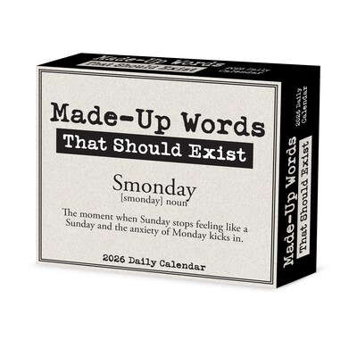 2026 Willow Creek Made Up Words That Should Exist 6.2" x 5.4" Day-to-Day Calendar (57001)