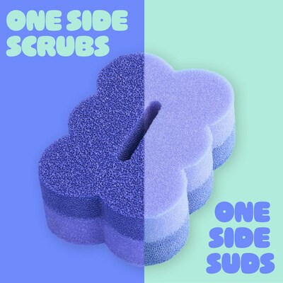 Brite by Scotch-Brite Scrub & Wipe with Drain and Dry Stand, 1/Pack (BRSS-3)