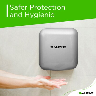 Alpine Industries Hemlock 120V Automatic Hand Dryer, Chrome (400-10-CHR)