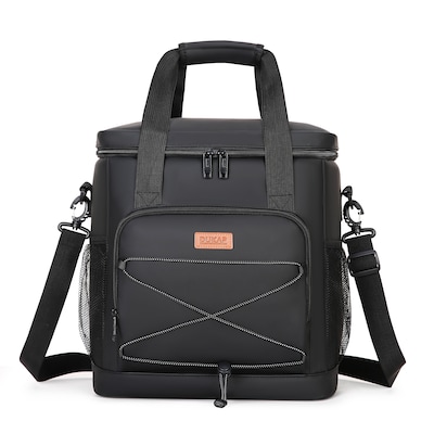 Dukap Dash Polyester Lunch Bag, Black (CDKDAS16BLK)