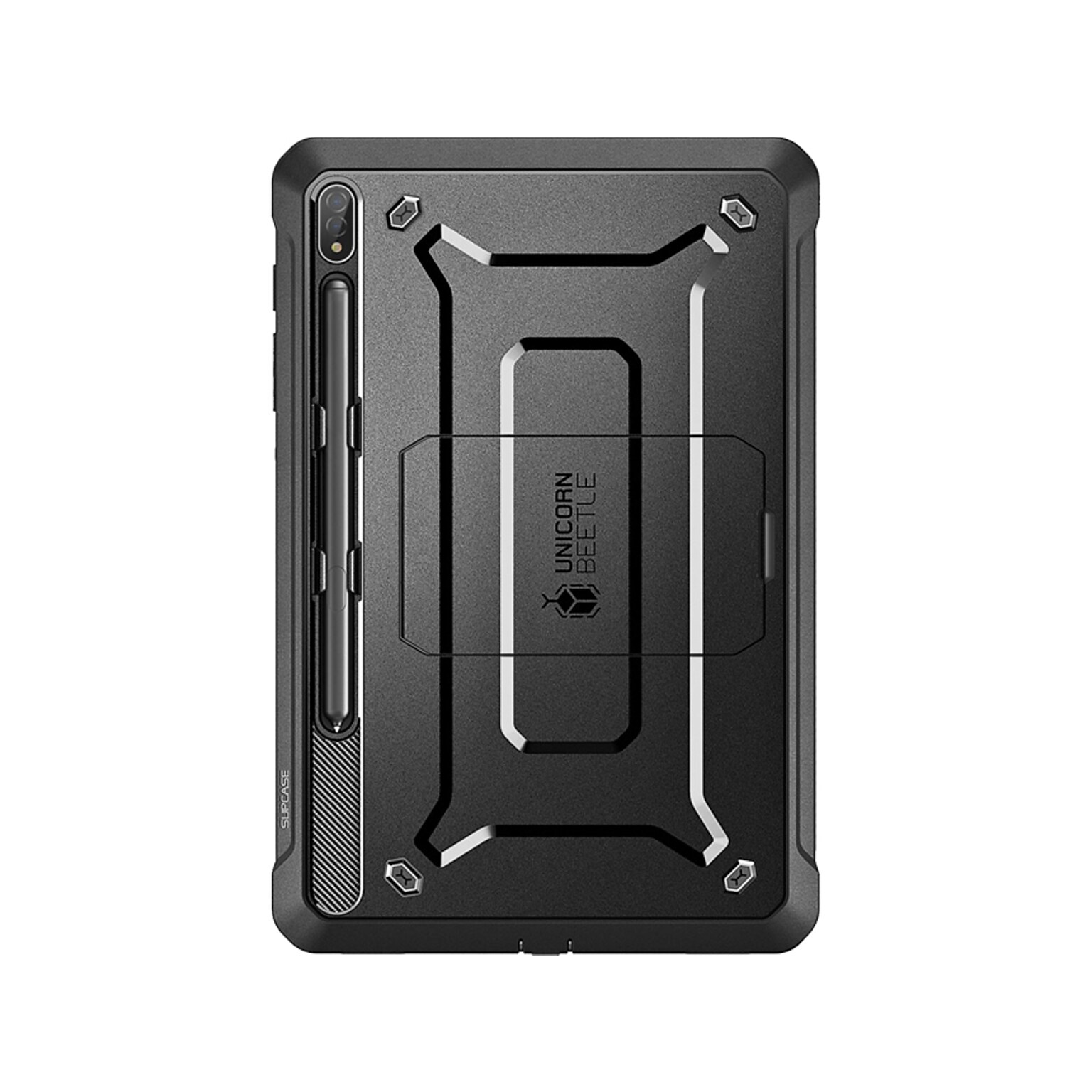 SUPCASE Unicorn Beetle Pro Polycarbonate 14.6 Rugged Case for Samsung Galaxy Tab S8 Ultra, Black (843439117587)