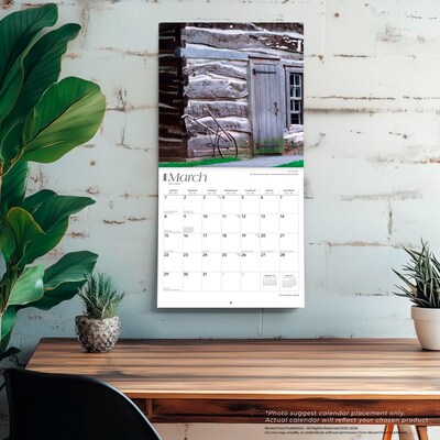 2026 BrownTrout Cornhusker State Nebraska Places 12" x 12" Monthly Wall Calendar (9798330703036)