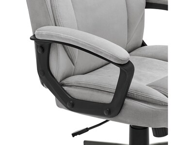 Click365 Transform 1.0 Ergonomic Fabric Swivel Desk Chair, Gray (CCHR10001C)