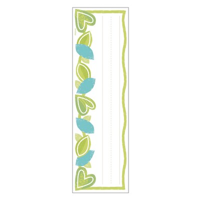 Trend Enterprises Vine Time Desk Toppers School Name Plates, 2.88" x 9.5", 36/Pack, 3 Packs/Bundle (T-69218-3)