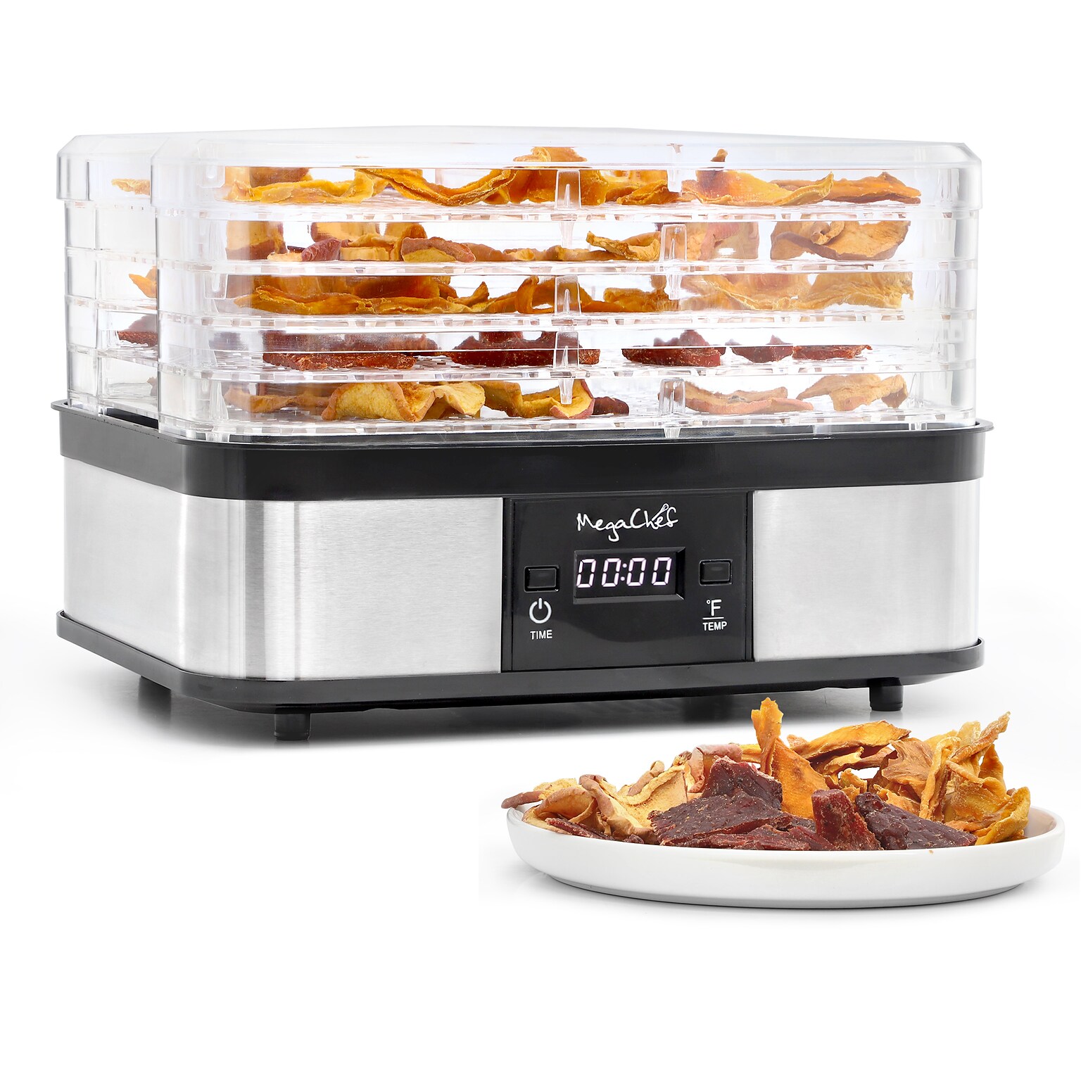 Elama 5 Tray Food Dehydrator, Black/Silver (935122412M)