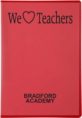 Custom Laureate Translucent Academic Desk Planner