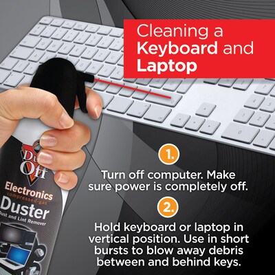 Dust-Off Air Dusters, 7 oz., 12/Pack (DPSM12)