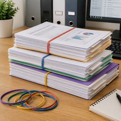Staples Oversized Rubber Bands, 7" x 0.125", 24/Pack (28628-CC)