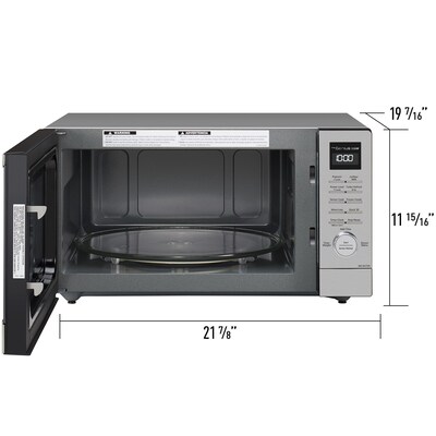 Panasonic 1.6 Cu. Ft. Countertop Microwave (NN-SD77PS)