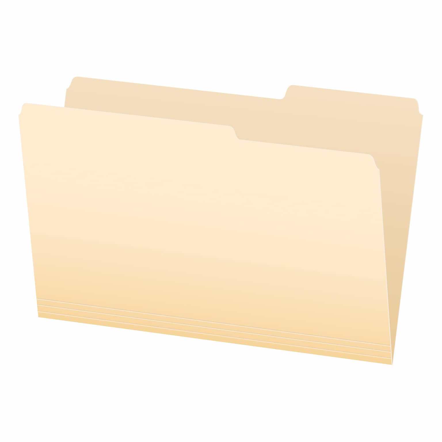 Pendaflex File Folder, 1-Tab, Right Position, Legal Size, Manila, 100/Box (1006983)
