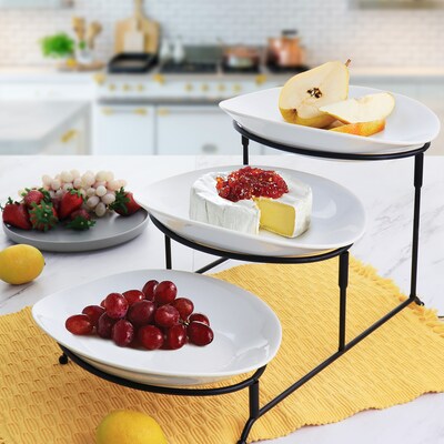 Elama Porcelain Serving Tray, 3 Trays (937116786M)