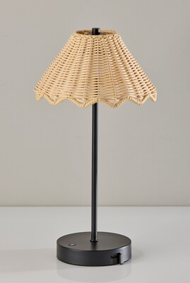 Adesso Stevie LED Table Lamp, Black (4082-01)