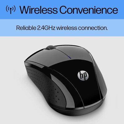 HP X3000 G3 Wireless Ergonomic Ambidextrous Optical Gaming Mouse, Black (683N7AA#ABL)