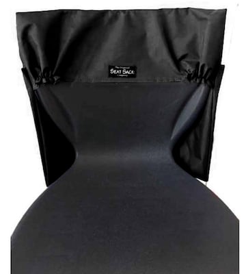 Seat Sack Seat Storage, 18" x 11" x 4", Black, 10/Pack (30119BUNDLE)