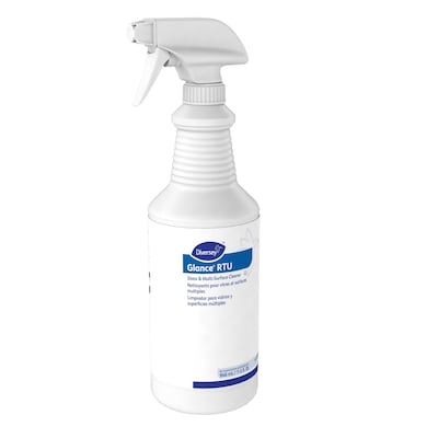 Glance RTU Glass and Multi-Surface Cleaner, Ammonia, 12/Carton (04705)