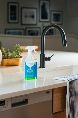 Simpleaf Clean Kitchen Cleaner & Degreaser Concentrate, Citrus Zest, 5 Gallon (SKCBIB015GCZCon)