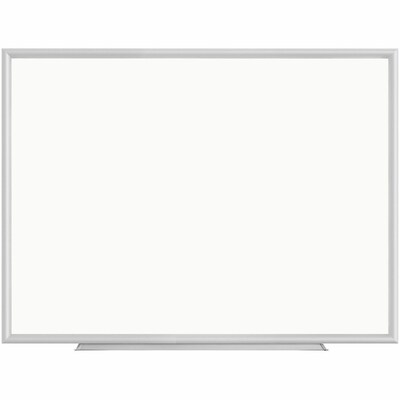 Lorell Aluminum Frame Styrene Dry-Erase Whiteboard, 5 x 3 (LLR00517)